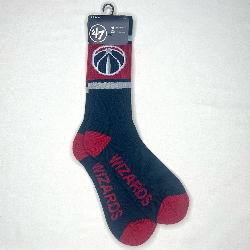 Washington Wizards athletic crew socks